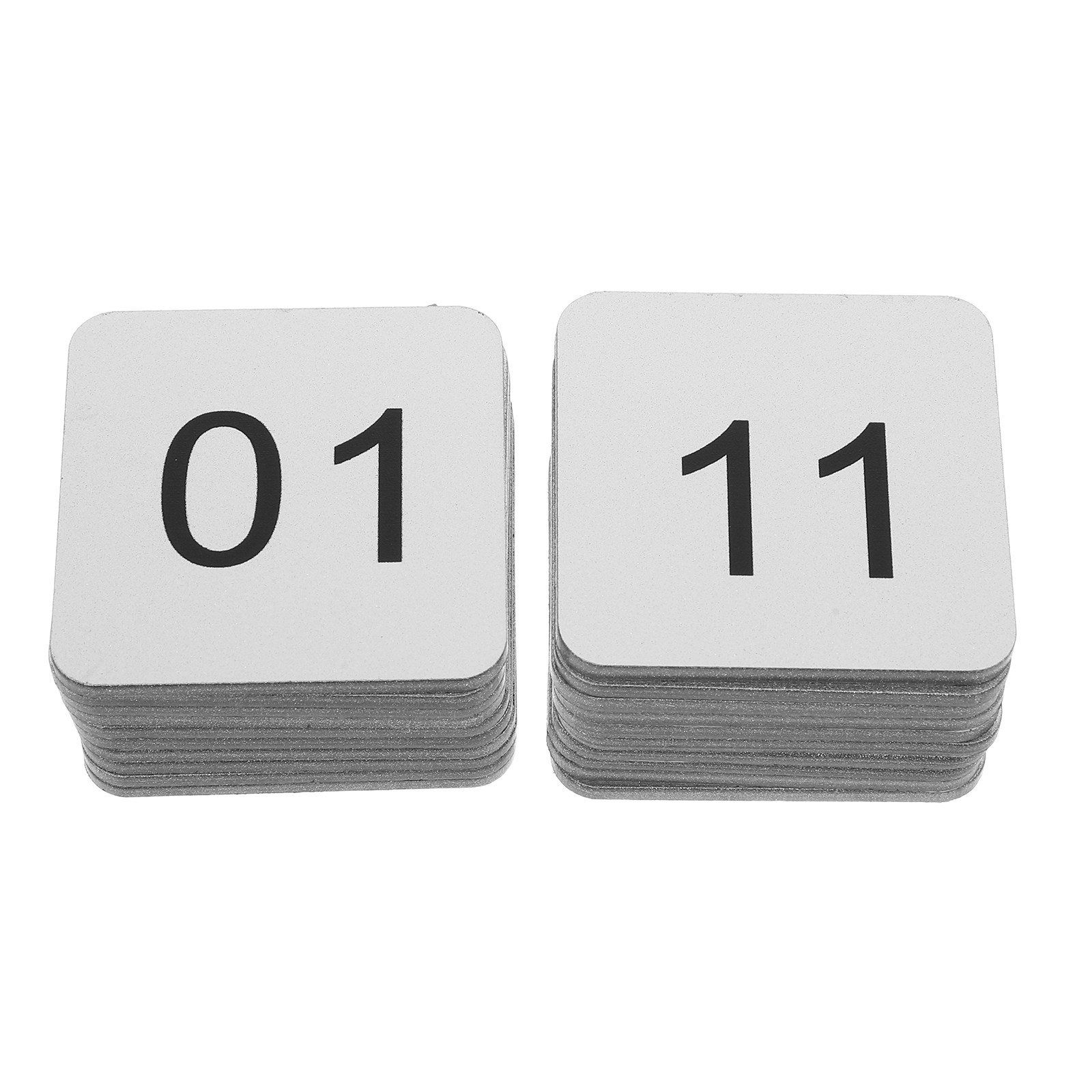 Home Office Number - 20 adet kendinden yapışkanlı akrilik numara
