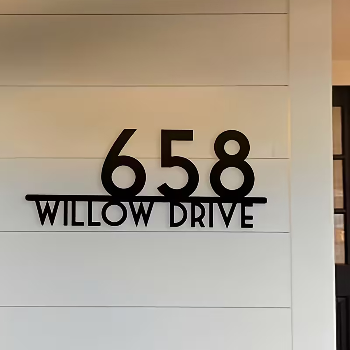 Kişiselleştirilmiş Modern Meta - Home Office Number incelemesi ve fiyatı