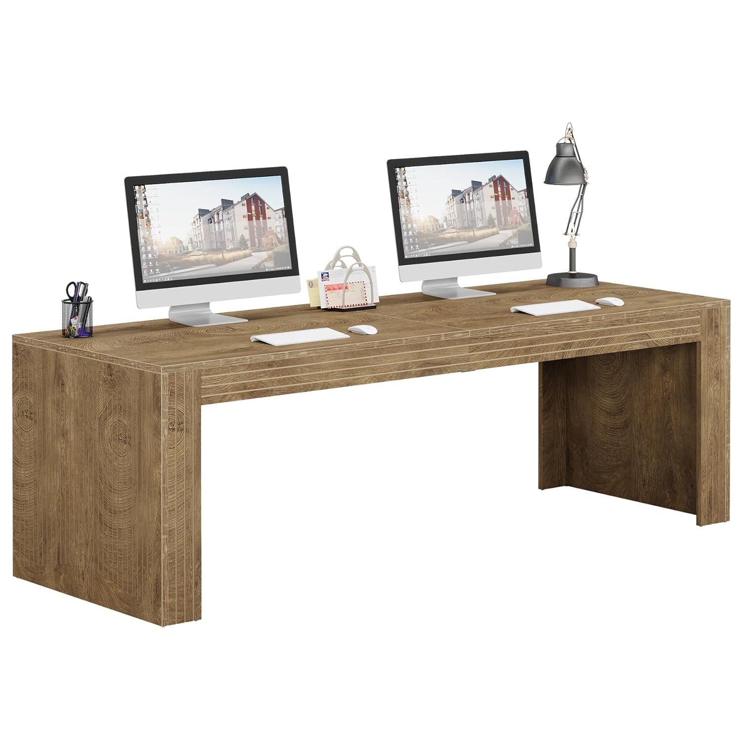 # 79 İnç Ekstra Uzun Çift Kişi - Home Office With Two Desks incelemesi ve fiyatı