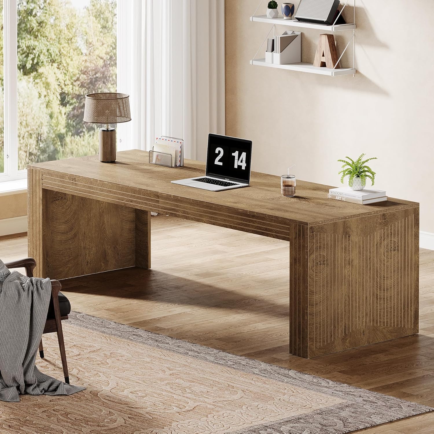 # 79 İnç Ekstra Uzun Çift Kişi - Home Office With Two Desks incelemesi ve fiyatı