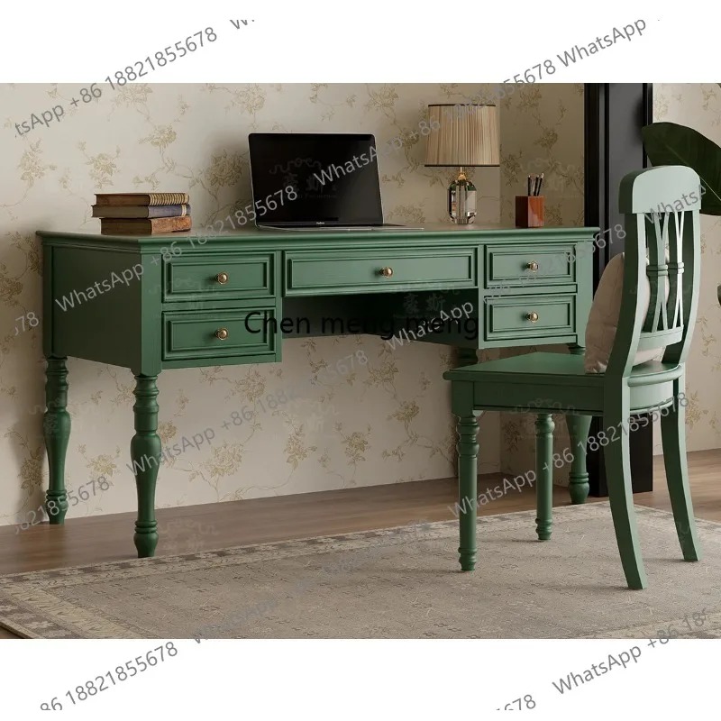 E136 Vintage Tarzı İki'si Bir  - Home Office With Two Desks incelemesi ve fiyatı