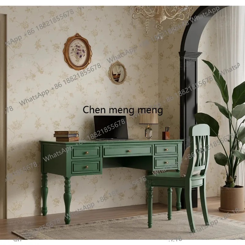 E136 Vintage Tarzı İki'si Bir  - Home Office With Two Desks incelemesi ve fiyatı