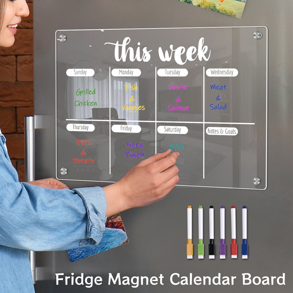 Buzdolabı Mıknatısı Takvim Kur - Magnetic Calendar Board incelemesi ve fiyatı