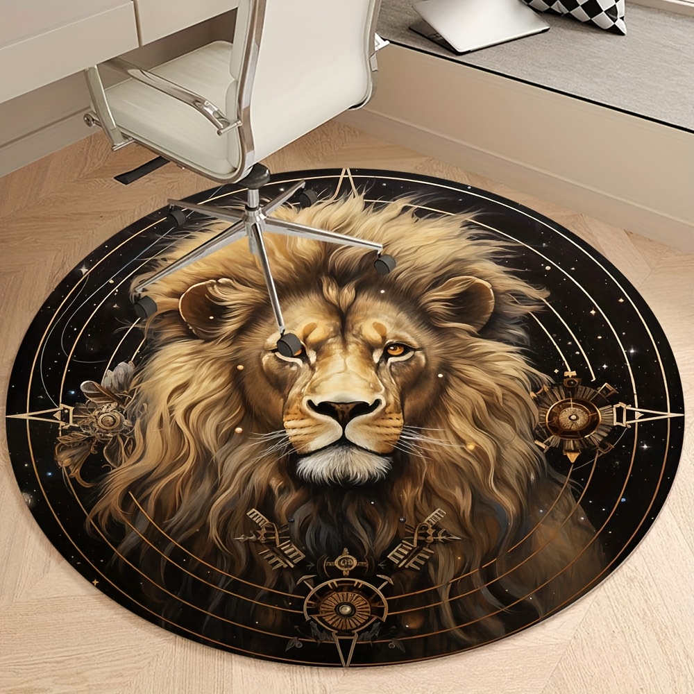Aslan Desenli Yuvarlak Alan Ha - Home Office Rug incelemesi ve fiyatı