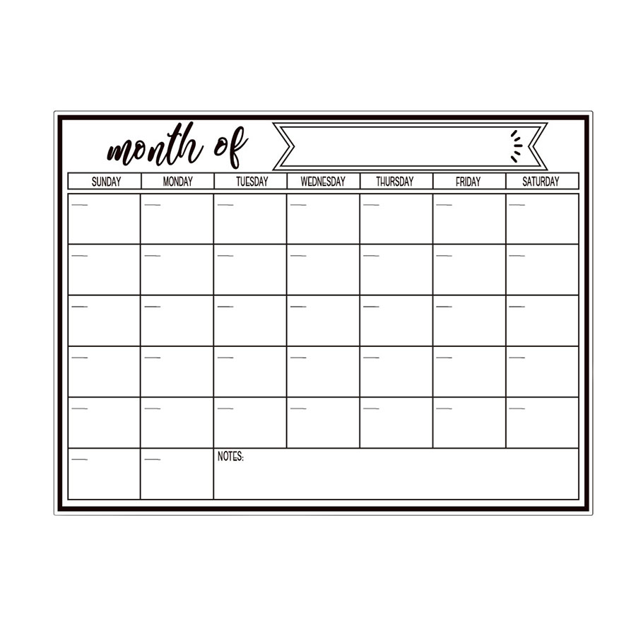 Buzdolabı Manyetik Beyaz Tahta - Magnetic Calendar Board incelemesi ve fiyatı
