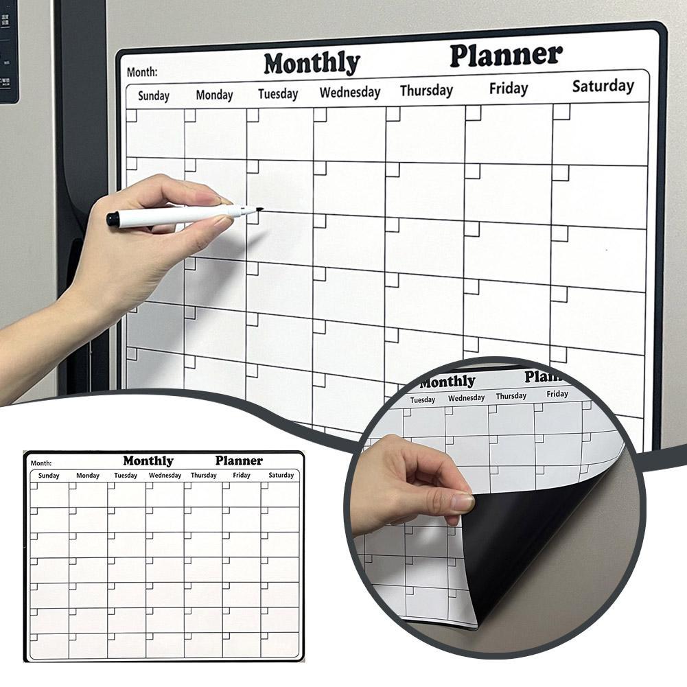 Şık Manyetik Kuru Silme Takvim - Magnetic Calendar Board incelemesi ve fiyatı