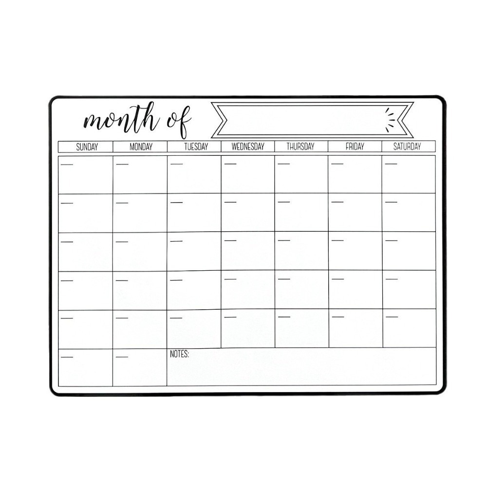 Taşınabilir Manyetik Kuru Sili - Magnetic Calendar Board incelemesi ve fiyatı