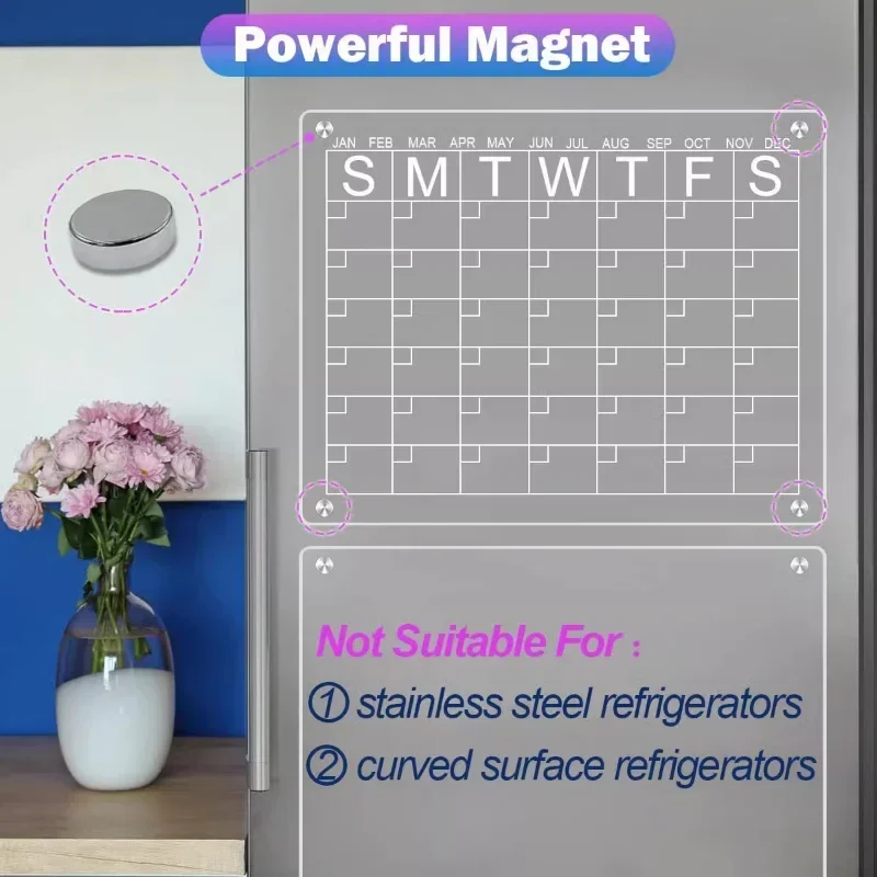 Buzdolabı Mıknatısı Etiket Şef - Magnetic Calendar Board incelemesi ve fiyatı