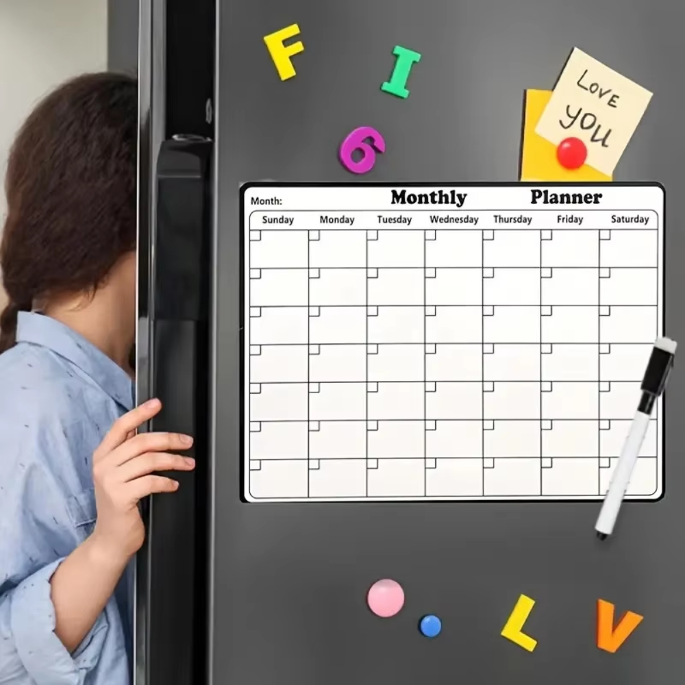 Manyetik Yeniden Kullanılabili - Magnetic Calendar Board incelemesi ve fiyatı