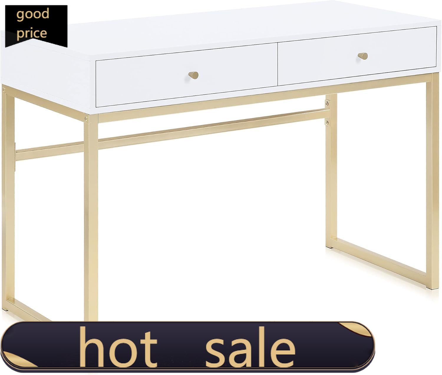 Modern 42 İnç Makyaj Masası ve - Home Office With Two Desks incelemesi ve fiyatı