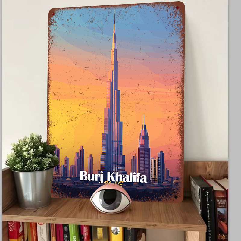 Burj Khalifa Dubai BAE Skyline - Home Office Dubai incelemesi ve fiyatı