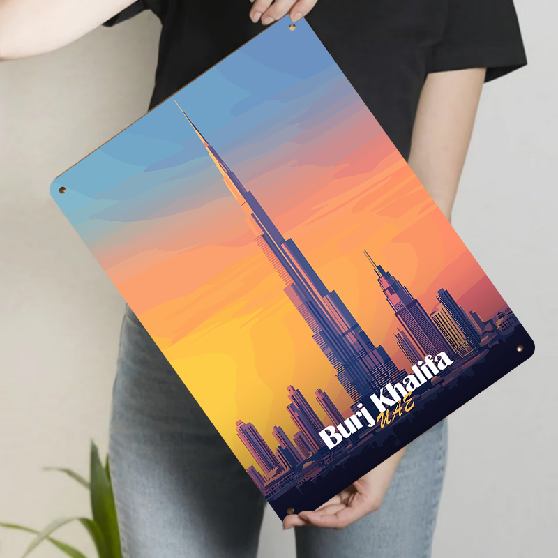 Burj Khalifa Dubai BAE Skyline - Home Office Dubai incelemesi ve fiyatı