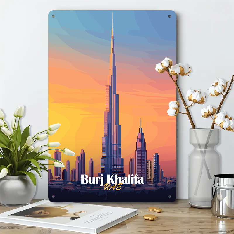 Burj Khalifa Dubai BAE Skyline - Home Office Dubai incelemesi ve fiyatı
