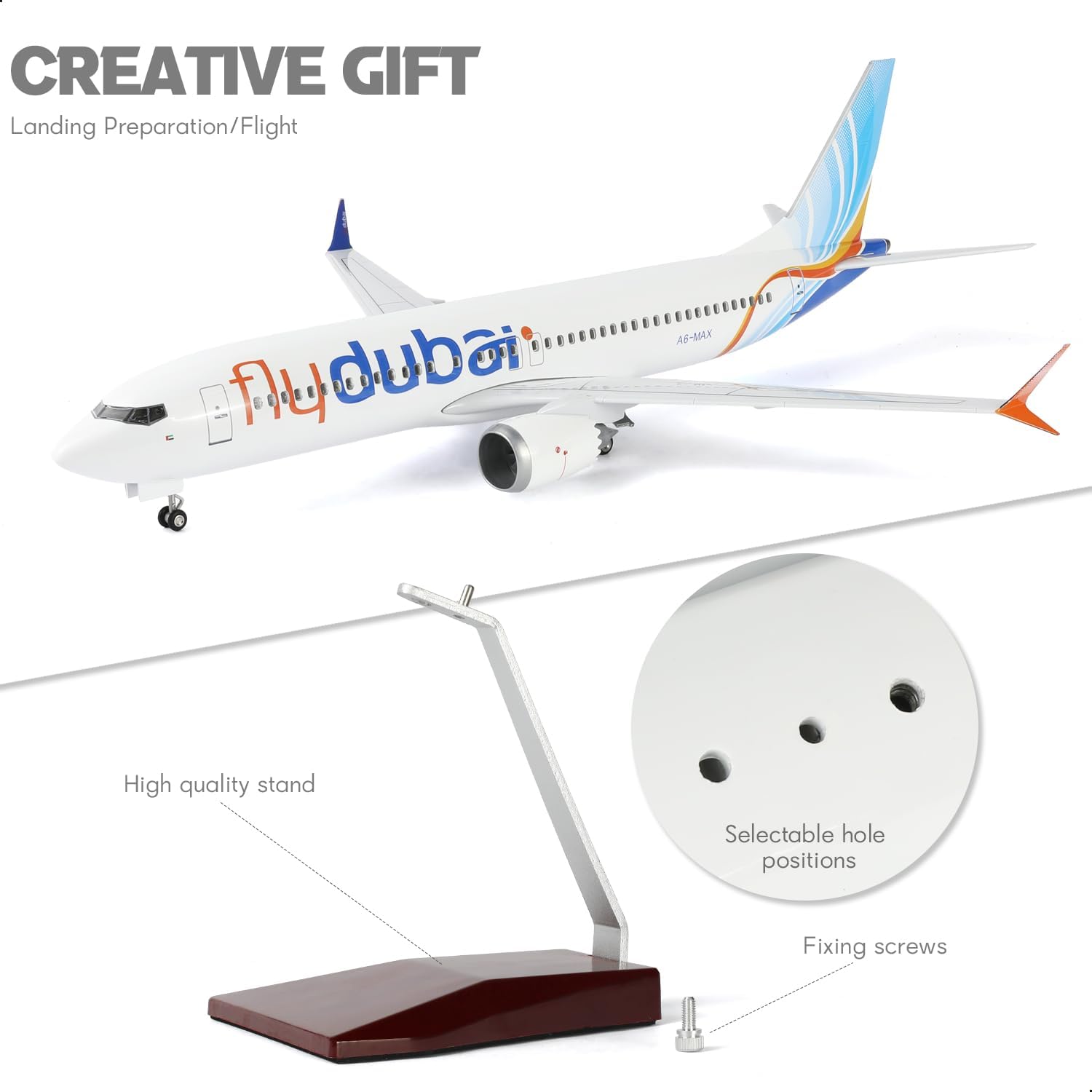 1/85 Ölçekli Dubai B737 Reçine - Home Office Dubai incelemesi ve fiyatı