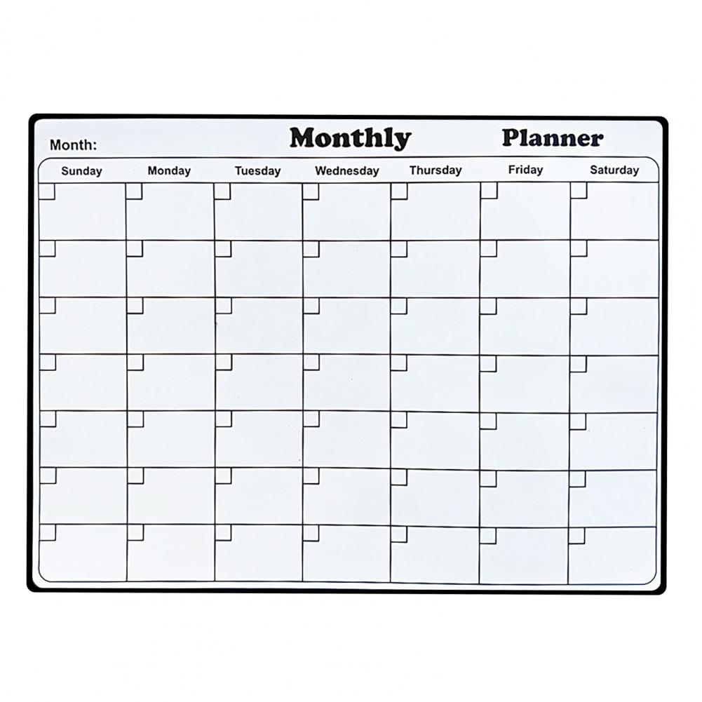 Buzdolabı için Manyetik Siline - Magnetic Calendar Board incelemesi ve fiyatı