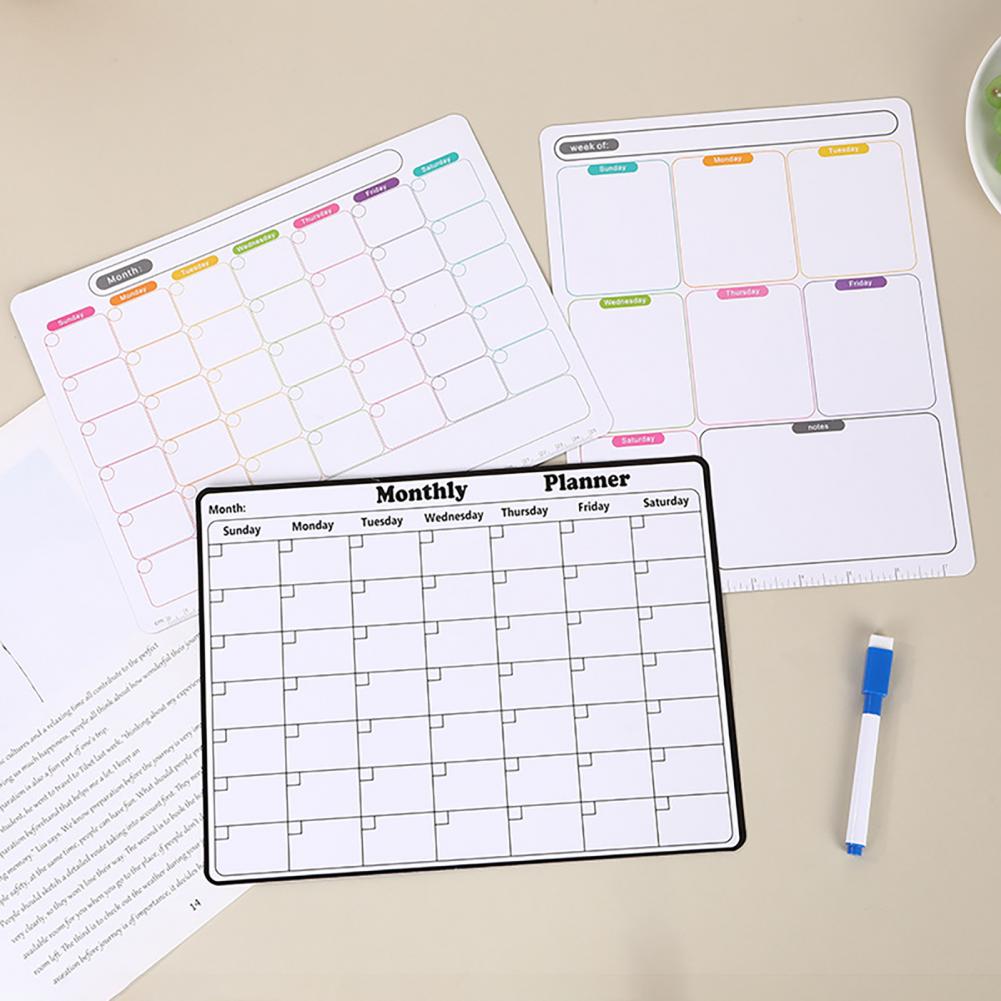 Buzdolabı için Manyetik Siline - Magnetic Calendar Board incelemesi ve fiyatı