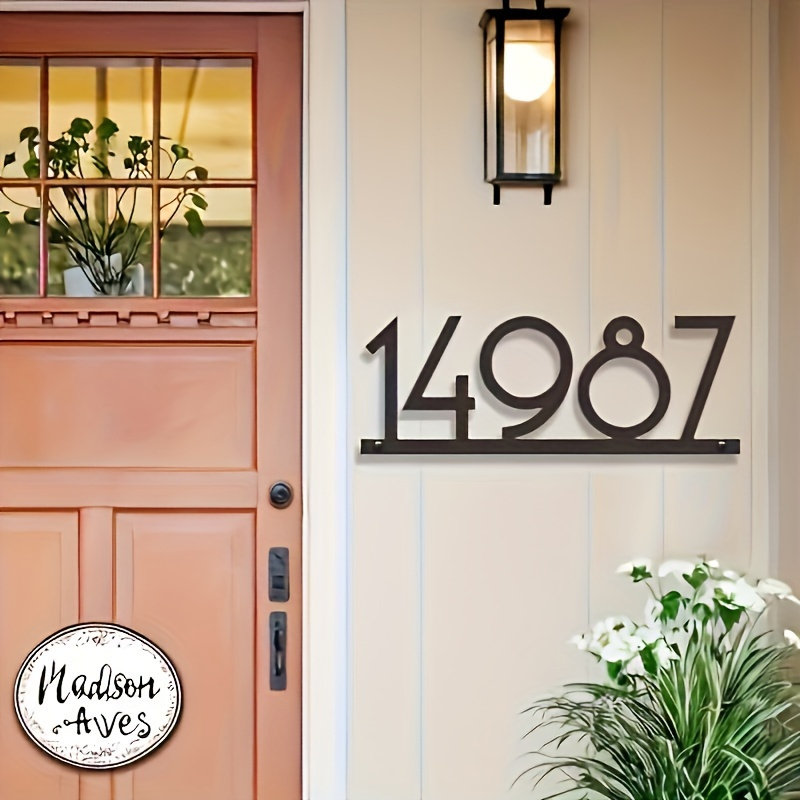 Kişiye Özel El Yapımı Metal Ad - Home Office Number incelemesi ve fiyatı