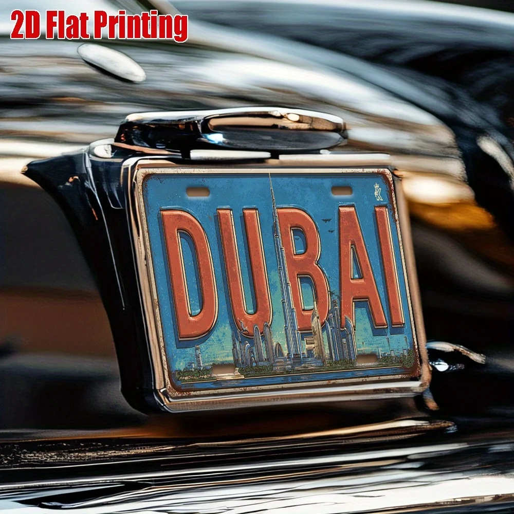 2D Düz Dubai BAE Şehir Silüeti - Home Office Dubai incelemesi ve fiyatı