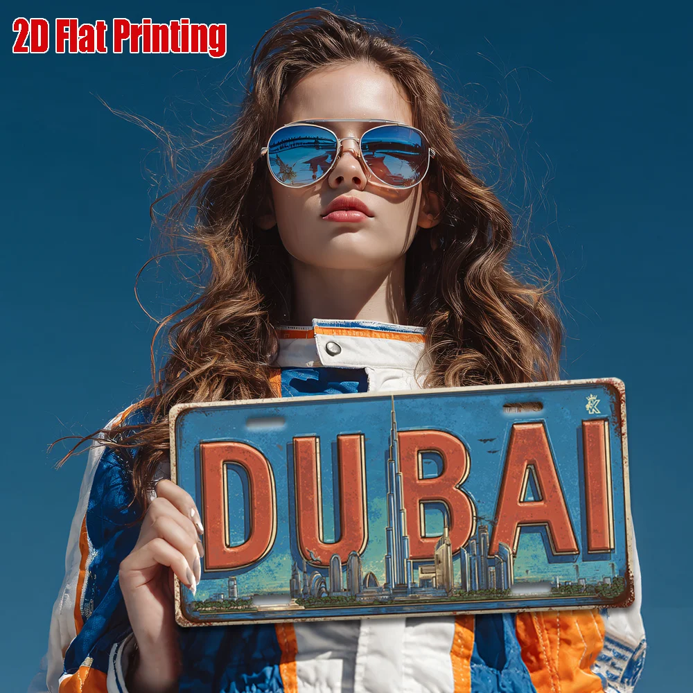 2D Düz Dubai BAE Şehir Silüeti - Home Office Dubai incelemesi ve fiyatı