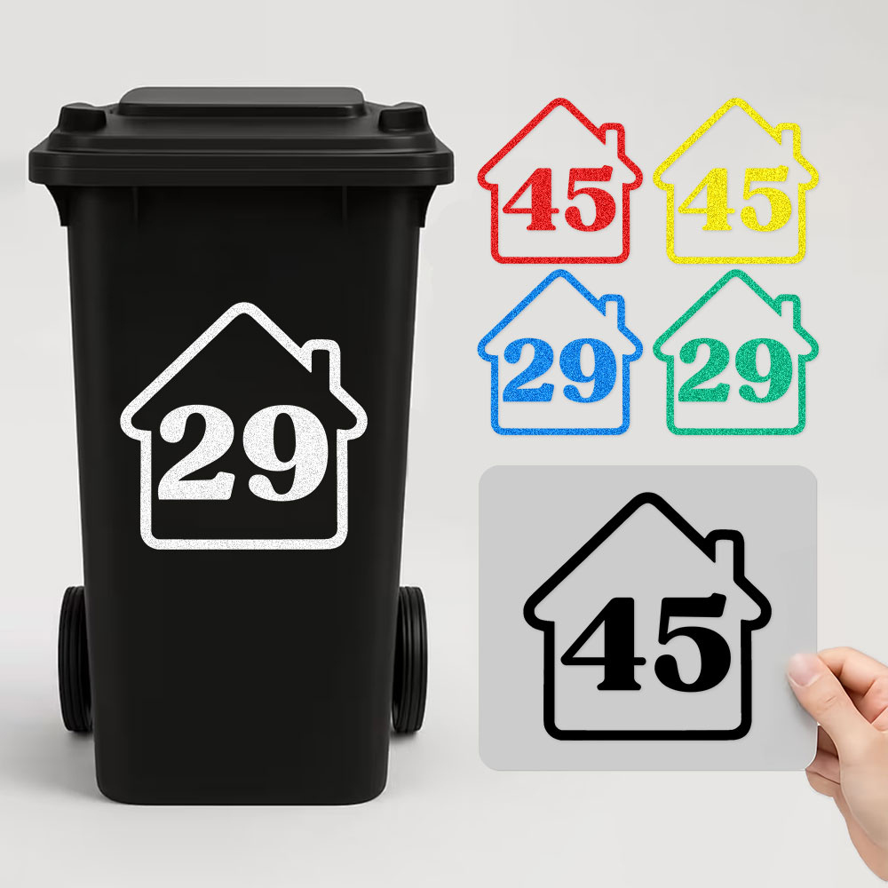 3 adet özel yansıtıcı çöp kutu - Home Office Number incelemesi ve fiyatı
