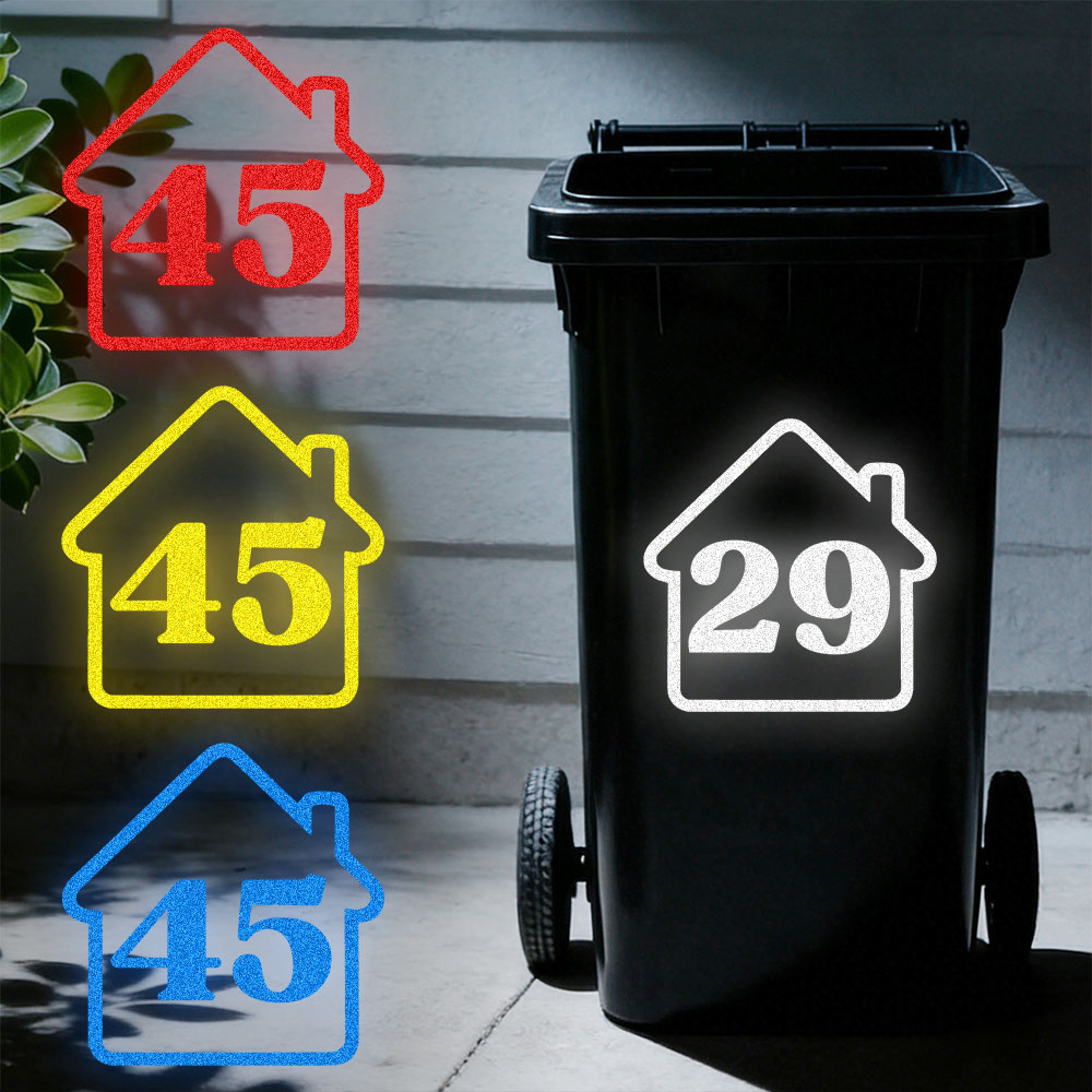 3 adet özel yansıtıcı çöp kutu - Home Office Number incelemesi ve fiyatı